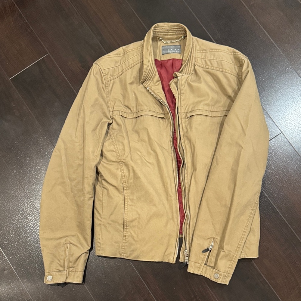 Zara Men's Tan Jacket